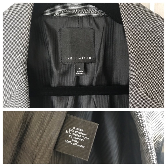 NWOT▪️The Limited 3/4 Sleeve Blazer Jacket - Picture 8 of 8